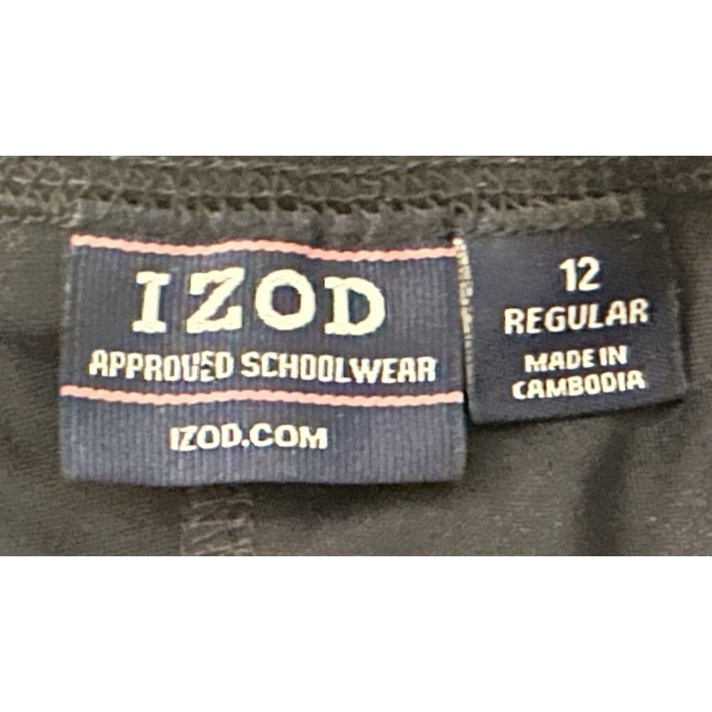 New Girl's Izod Approved Schoolwear Skort in Navy Blue, Size 12 Regular - Picture 6 of 9